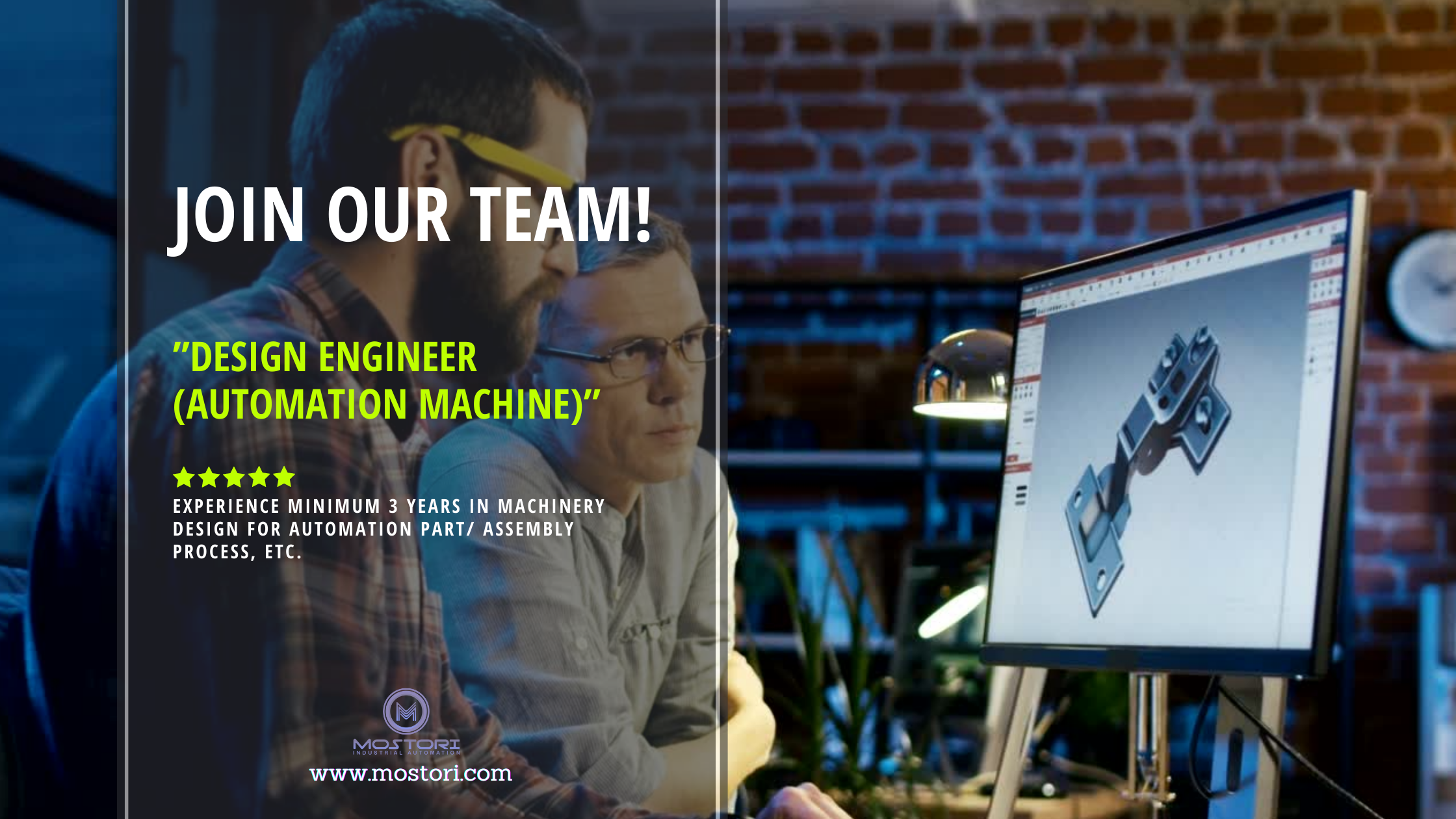 Design Engineer (Automation Machine) | Blog | Mostori